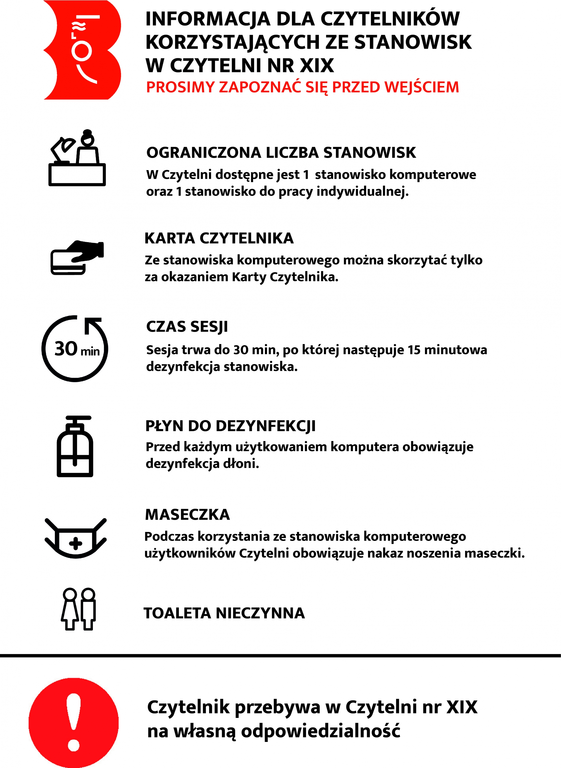 Plakat informacyjny dla czytelników2