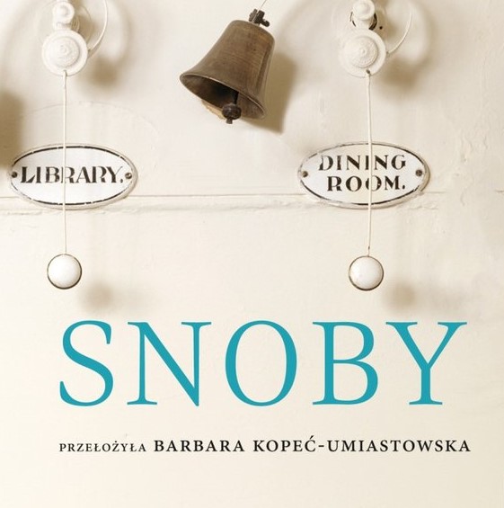 fragment okładki książki Snoby