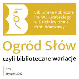 Okładka Ogrodu słów nr. 9