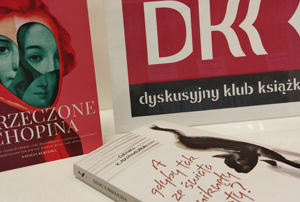 reklama dyskusyjnego Klubu Książki