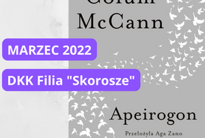 okładka książki Apeirogon na szarym tle