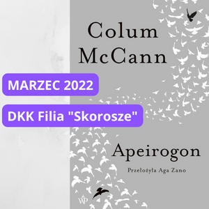 okładka książki Apeirogon na szarym tle