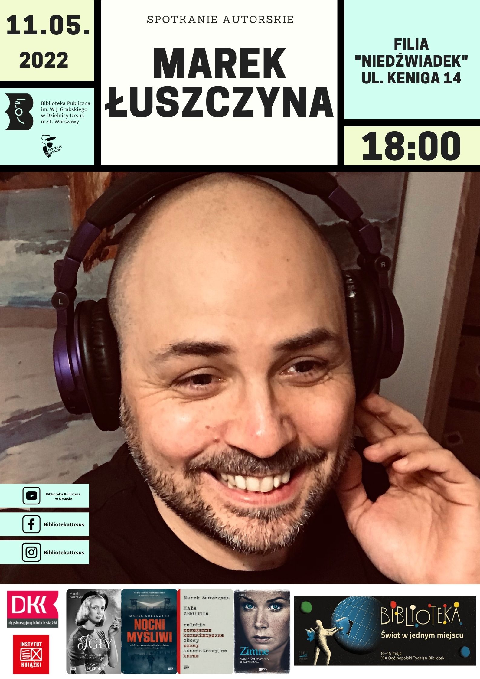 portret uśmiechniętego mężczyzny