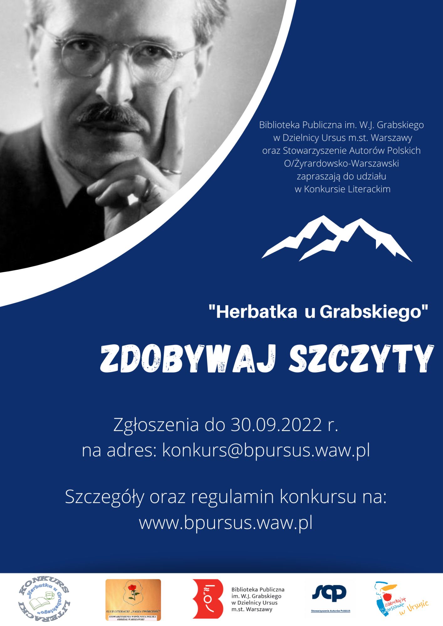Konkurs Literacki Herbatka u Grabskiego - zdobywaj szczyty