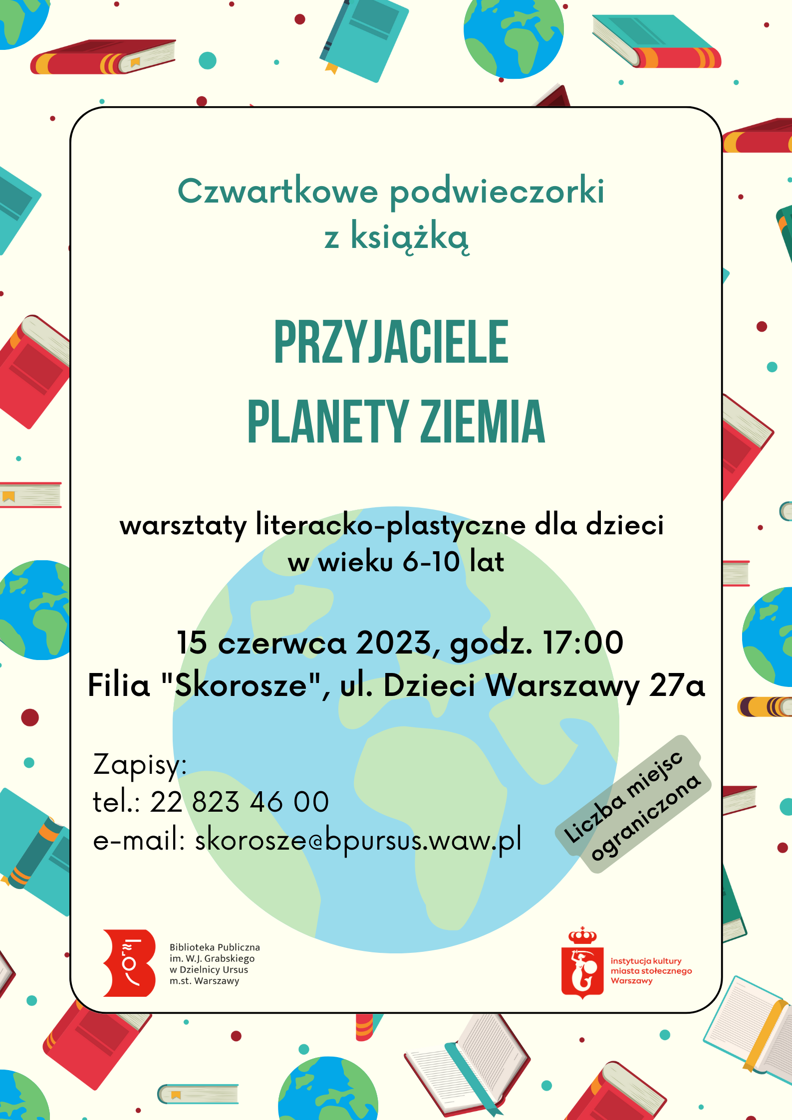 książki i planeta ziemia