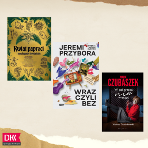 Okładki trzech książek