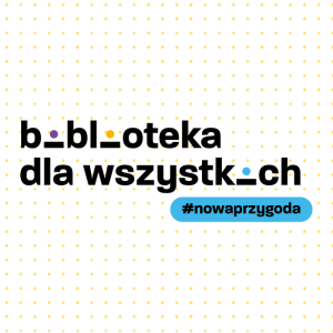 czarne napisy na białym tle wypełnionym kropkami
