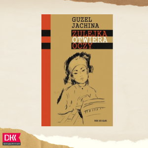 Okładka książki, a na niej narysowana dziewczyna czytająca książkę