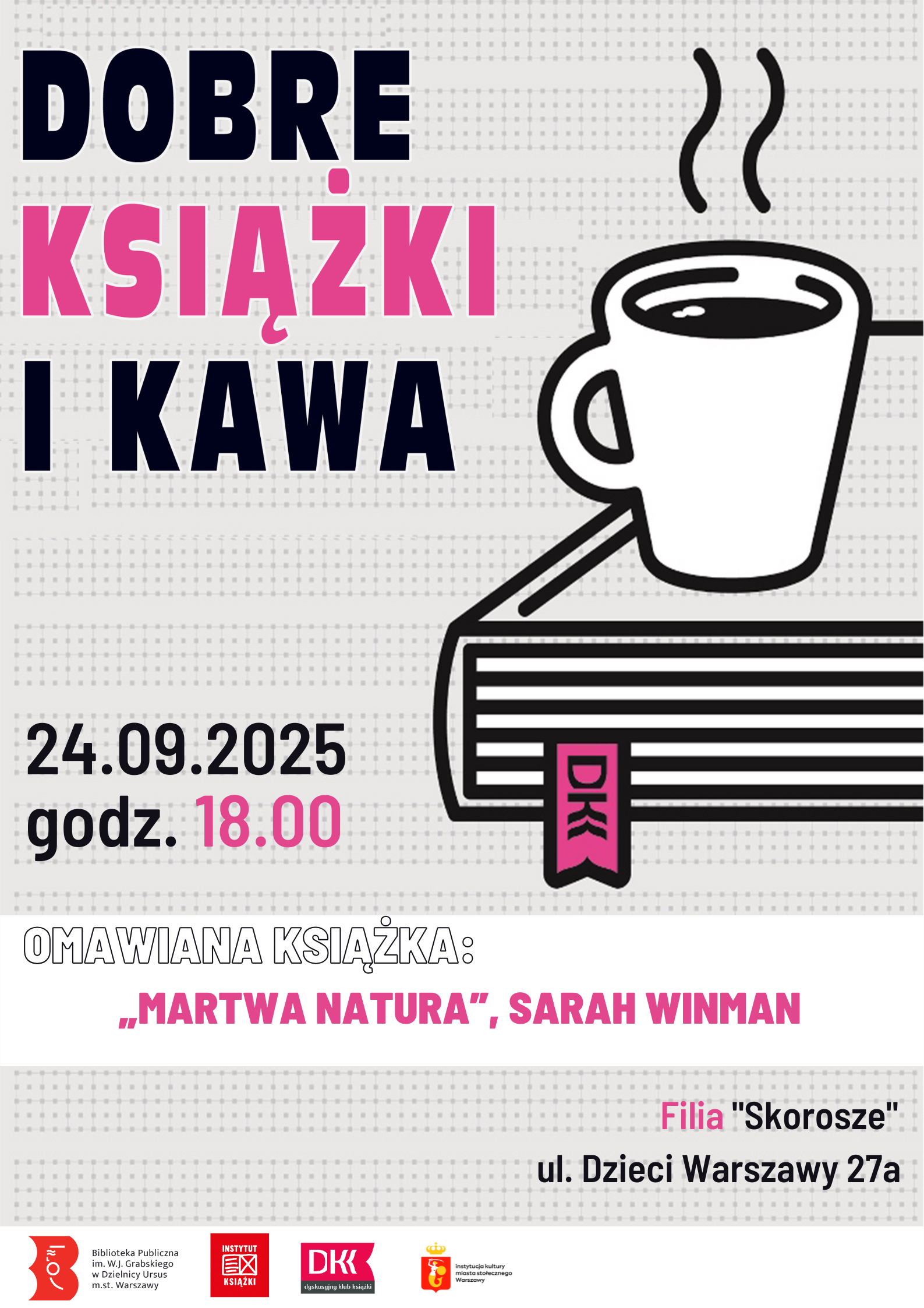 kawa i książka