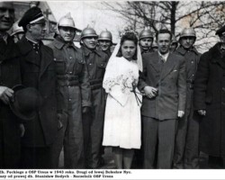 Ślub strażacki druha z OSP Ursus - 1943 AR.OSP.16.020