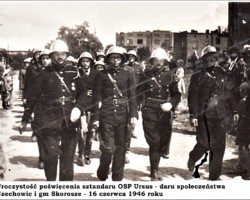 Poświęcenie sztandaru OSP Ursus - 1946 AR.OSP.16.023
