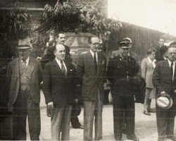 Uroczystość poświęcenia wozu bojowego - 1948 AR.OSP.16.037