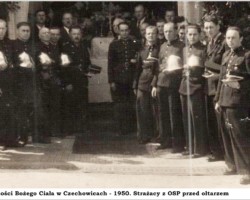 Procesja Bożego Ciała w Czechowicach - 1950 AR.OSP.16.051