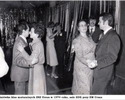 Studniówka uczniów ZSZ Ursus - 1974 AR.ZSZ.MB.17.005