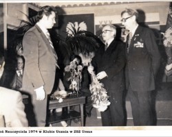 Dzień Nauczyciela w ZSZ Ursus - 1974 AR.ZSZ.MB.17.008