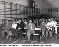 Zakończenie roku szkolnego 1977-78 w ZSZ Ursus AR.ZSZ.MB.17.012