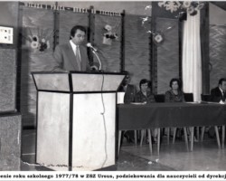 Zakończenie roku szkolnego 1977-78 w ZSZ Ursus AR.ZSZ.MB.17.015