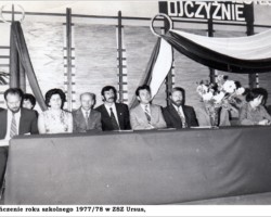 Zakończenie roku szkolnego 1977-78 w ZSZ Ursus AR.ZSZ.MB.17.017