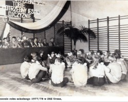 Zakończenie roku szkolnego 1977-78 w ZSZ Ursus AR.ZSZ.MB.17.019