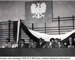 Zakończenie roku szkolnego 1978-79 w ZSZ Ursus AR.ZSZ.MB.17.023