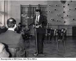 Dzień Nauczyciela w ZSZ Ursus - lata 70-te XX w. AR.ZSZ.MB.17.044