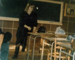 Nauczyciel języka polskiegow ZSZ Ursus - lata 80-te XX w. AR.ZSZ.MB.17.048