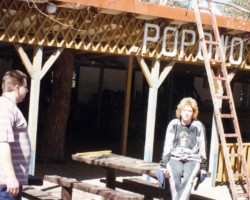 Popowo, Oś. Wczasowy ZM Ursus, weranda - lata 90-te XX w. AR.JP.14.019