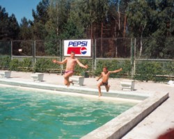 Popowo, Oś. Wczasowy ZM Ursus, basen letni - lata 90-te XX w. AR.JP.14.022