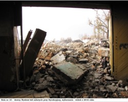 Hala nr 10 ZM Ursus, wyburzanie - stan na 2016 AR.PW.19.041