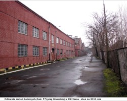 Odlewnia metali kolorowych ZM Ursus - stan na 2014 AR.PW.19.073
