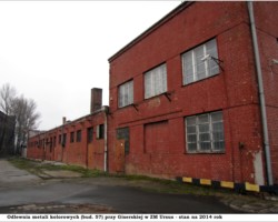 Odlewnia metali kolorowych ZM Ursus - stan na 2014 AR.PW.19.075