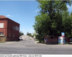 Pozostałość brama główna ZM Ursus - stan 2015 AR.PW.19.082