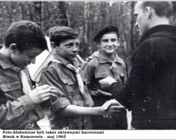 Biwak harcerski fotoklubu - 1965 AR.RSM.15.031