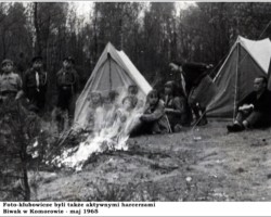 Biwak harcerski fotoklubu - 1965 AR.RSM.15.033