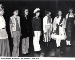 Występ zespołu wokalnego z RSM Ursus - lata 70-te AR.RSM.15.082
