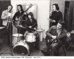 Próba zespołu muzycznego w RSM Ursus - lata 70-te AR.RSM.15.084