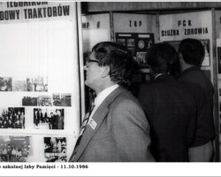 Obchody 40-lecia szkoły 1986, otwarcie Izby Pamięci AR.ZSZ.MS.18.081