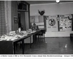 Wystawa w szkole 1986 AR.ZSZ.MS.18.085