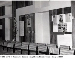 Wystawa w szkole 1986 AR.ZSZ.MS.18.087