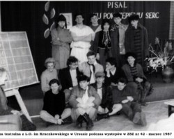 Teatr szkolny 1987 AR.ZSZ.MS.18.105