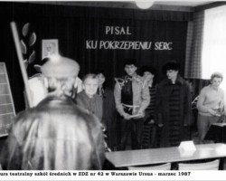 Teatr szkolny 1987 AR.ZSZ.MS.18.106