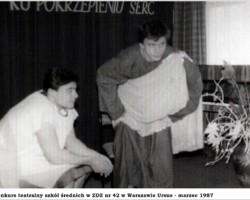 Teatr szkolny 1987 AR.ZSZ.MS.18.107