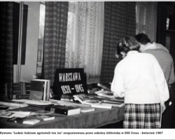 Wystawa w szkole 1987 AR.ZSZ.MS.18.109