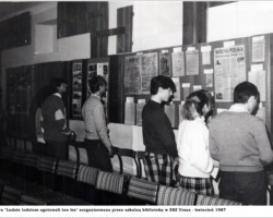 Wystawa w szkole 1987 AR.ZSZ.MS.18.110