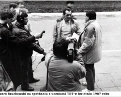 Ryszard Szurkowski w szkole 1987 AR.ZSZ.MS.18.112