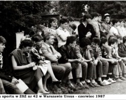 Dzień sportu w szkole AR.ZSZ.MS.18.119