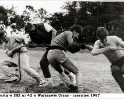 Dzień sportu w szkole AR.ZSZ.MS.18.120