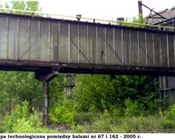 Rampa technologiczna pomiędzy halami nr 67 i 162 - 2005 r. AR.AZ.20.017