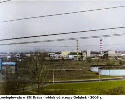 Elektrociepłownia w ZM Ursus - widok od strony Gołąbek - 2005 r. AR.AZ.20.024