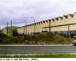 Widok na hale nr 260 ZM Ursus - 2005 r. AR.AZ.20.038